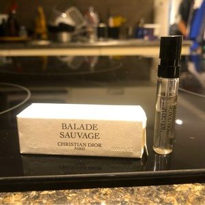 Dior Balade Sauvage perfume (2ml sample size)